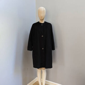 Levy Bros Cosmopolitan Juniors Vintage Black Coat